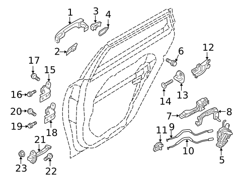 Front Door for 2018 Kia Optima #1