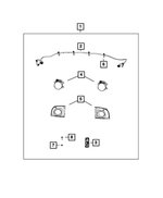 68079568AB - Mopar Accessories - Component Parts: Fog Lamp Jumper Wiring for Mopar Image