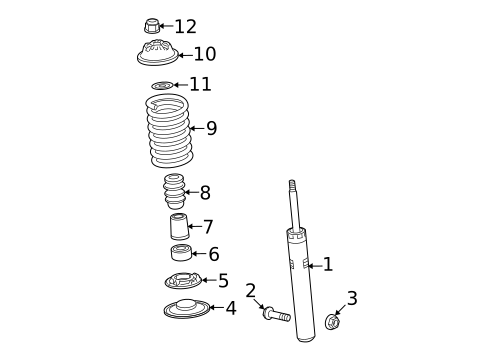 Shocks & Components for 2010 Audi A5 Quattro #1