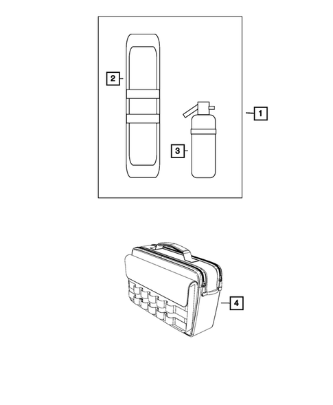 Emergency Kit for 2014 Jeep Cherokee #0