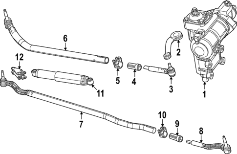 Steering Gear & Linkage for 2018 Jeep Wrangler #0