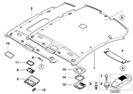 51448239154 - : Headliner, Sunroof Its for BMW Image