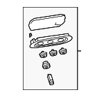 79550SHJA11ZC - : Heater Control for Honda: Odyssey Image