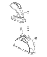 7QH261R4AE - Transmission: Gearshift Boot And Knob for Mopar Image