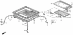 83213SM4000 - Interior/Bumper: PLATE for Acura Image