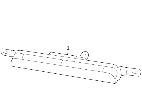 High Mount Lamps for 2019 Dodge Grand Caravan #0