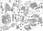 85613184 - : Heater Core Lower Bracket for Chevrolet: Blazer EV, Equinox EV Image