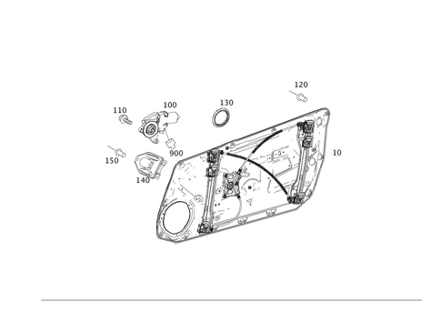 Window Lifter for 2014 Mercedes-Benz C350 #0
