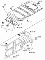 8971531641 - : Lining, Head for Honda Image