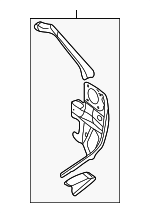 4B9810415B - Body: Rear Pillar for Audi: A6 Quattro, Allroad Quattro, S6 Image