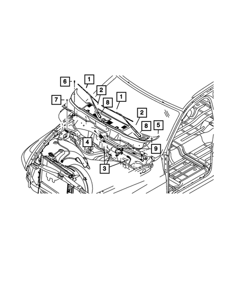 Wiper and Washer System for 2015 Ram 2500 #1