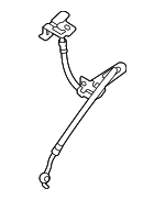 58737F6500 - Brakes: Brake Hose for Kia: Cadenza Image
