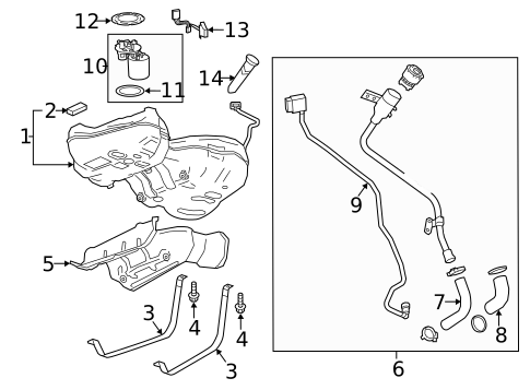 Hardware, Fasteners & Fittings for 2018 Buick LaCrosse #0