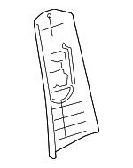 858422F200IM - Body: Adjust Cover for Kia: Spectra5 Image