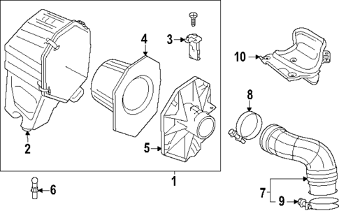 Air Intake for 2025 Toyota 4Runner #0