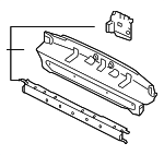 99150240904GRV - Body: Rear Body Panel for Porsche: 911 Image