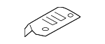 52123FJ0109P - Body: Floor Filler for Subaru Image
