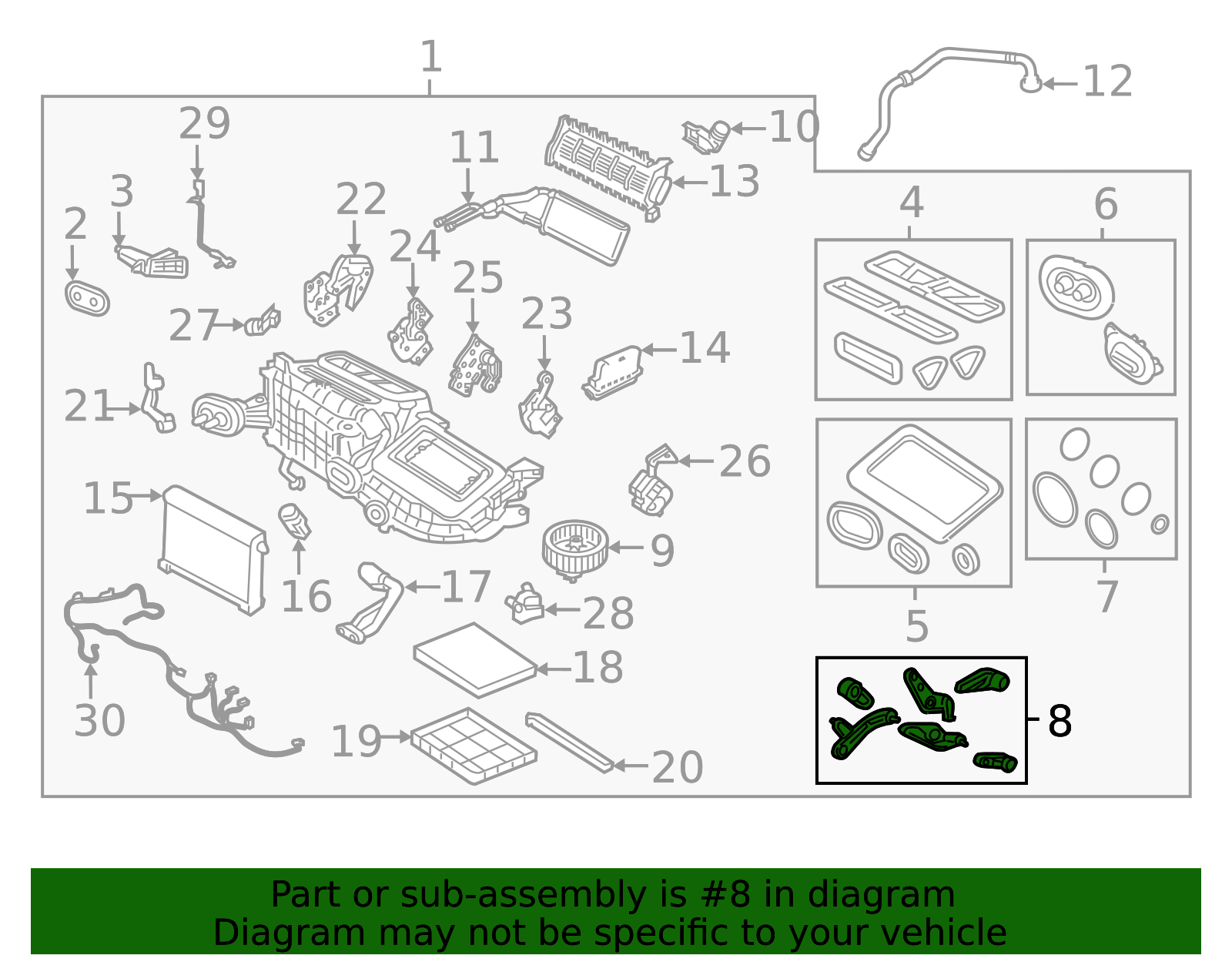 Autonation Range Rover LR093018 - High-Quality Link for 2018-2023 Land Rover Range Rover Velar ...