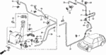 76821SE4A02 - Electrical/Exhaust/Heater/Fuel: GROMMET, WASHER TUBE (DENSO) for Honda Image
