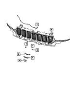 68615730AB - Electrical: Camera Bracket for Mopar Image