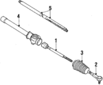 91175475 - : Outer Tie Rod for GM Image