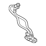 32138001 - Cooling System: HVAC Heater Hose Assembly for Volvo: XC60, XC90 Image