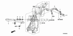 16725PNA003 - Engine: CLAMP A, FUEL HOSE for Honda Image