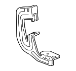 19211749 - Body: Mount Bracket for Cadillac: Escalade, Escalade ESV, Escalade EXT | Chevrolet: Silverado 1500, Silverado 2500 HD, Silverado 3500 HD | GMC: Sierra 1500, Sierra 2500 HD, Sierra 3500 HD Image