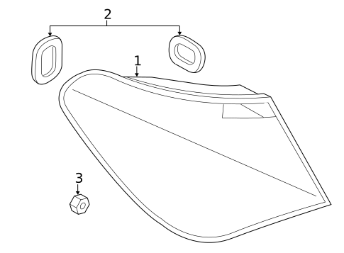 Tail Lamps for 2015 BMW 740Ld xDrive #1
