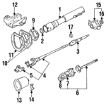 9036328001 - : Column Housing Bearing for Toyota Image