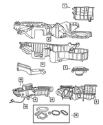 5073567AB - : Blower With Wheel Motor for Mopar Image