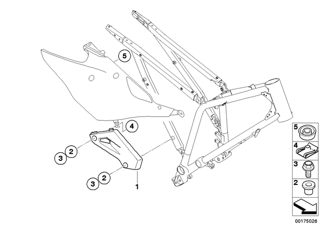 46637701499 - : Heat Protection for BMW-Motorrad Image