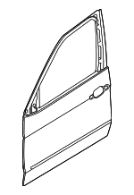 41517386741 - : Door Shell for BMW: X6 Image
