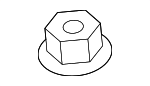 MF434105 - Suspension: Strut Mount Nut for Mitsubishi: Eclipse, Eclipse Cross, Endeavor, Galant, Lancer, Mirage, Mirage G4, Montero, Outlander, Outlander PHEV, Outlander Sport Image