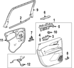 26533488 - : Door Trim Panel for Chevrolet: Traverse Image