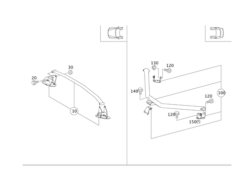 Strut Tower Braces and Fastening for 2008 Mercedes-Benz CLK63 AMG #0