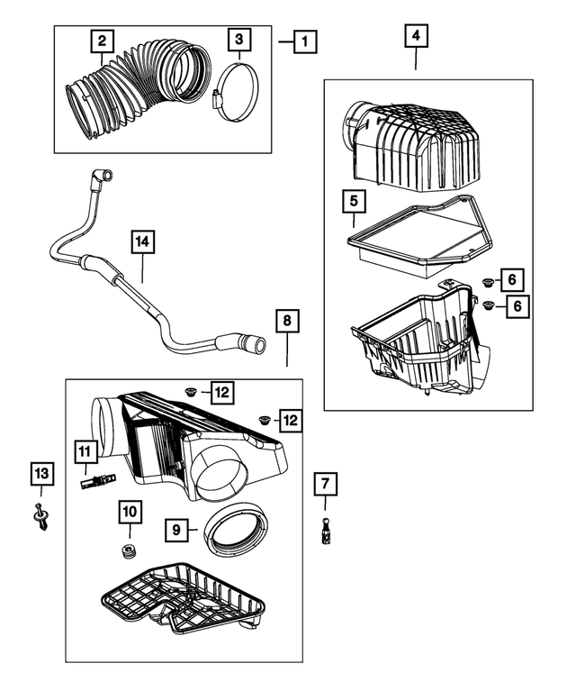 6511414AA - Fuel: Hose Clamp for Mopar Image