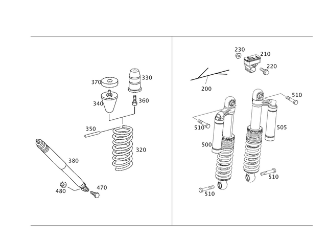 4639970100 - : Protective Hose for Mercedes-Benz: G63 AMG, G65 AMG Image