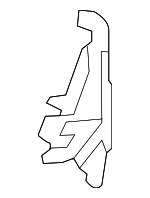 874053TA0A - Body: Recline Cover for Nissan: Altima, Pathfinder, TITAN, TITAN XD Image