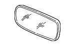 HNA3076AA - : Mirror Glass for Jaguar Image