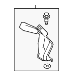 4823TSTA00ZA - : Buckle for Honda: Fit Image