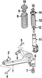 96058665 - : Lower Ball Joint for GM Image