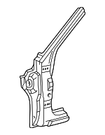 61132AA020 - Body: Hinge Pillar for Toyota Image image