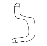 203997428264 - Steering: Upper Return Hose for Mercedes-Benz Image