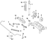 1723200511 - : Stabilizer Bar for Mercedes-Benz Image