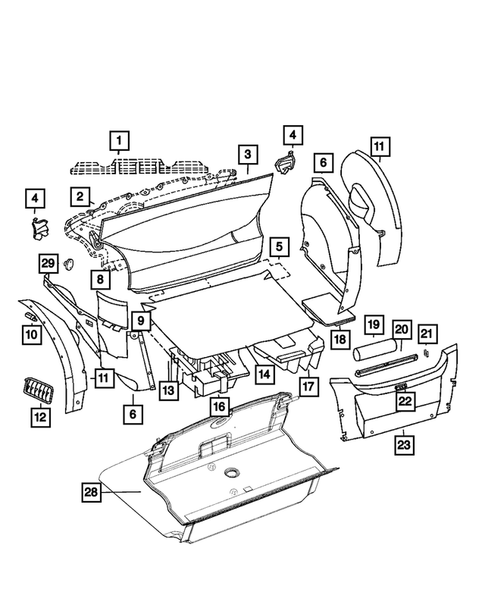 Carpets, Mats and Insulation for 2005 Chrysler Crossfire #0