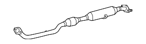 174100V100 - Unclassified: Catalytic Converter for Toyota: Camry Image