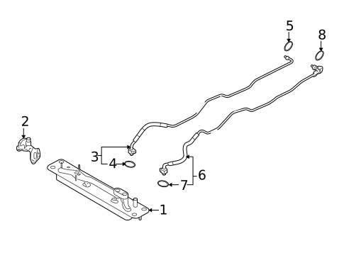Trans Oil Cooler for 2017 BMW X6 #0