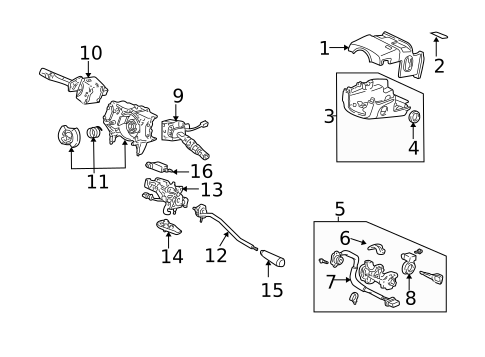 Ignition Lock for 2007 Honda Pilot #0