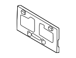 3CN807287L9B9 - Body: License Bracket for Volkswagen Image